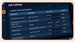 Staffing Job Listings